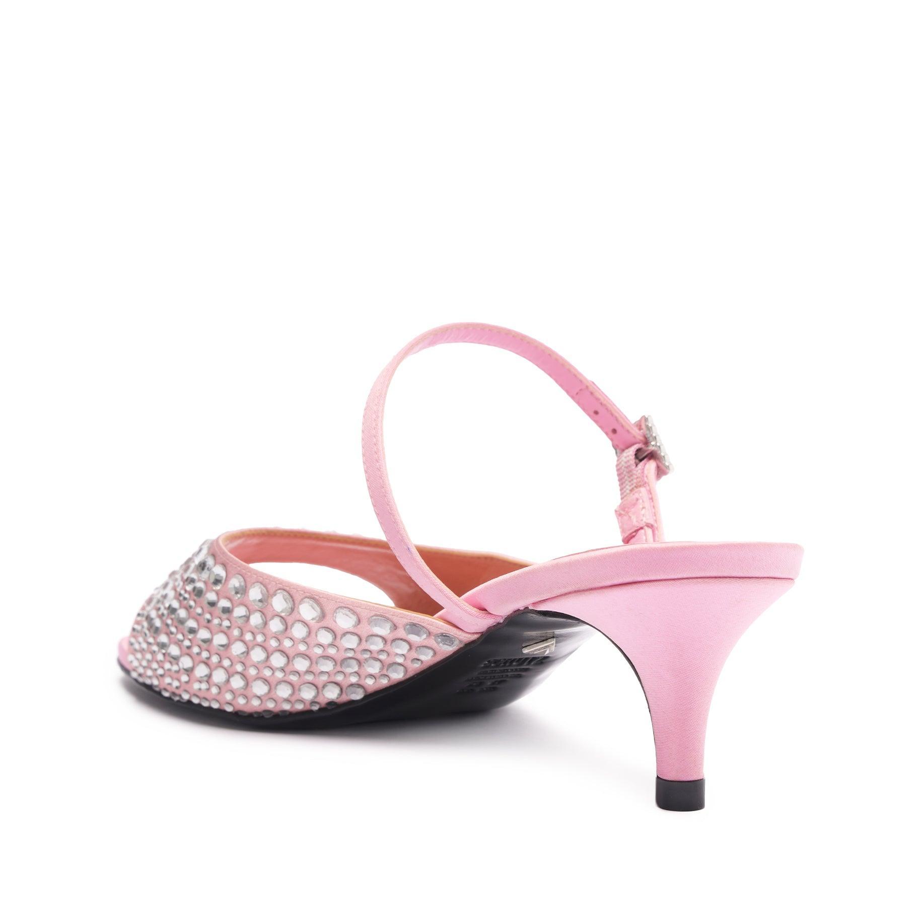 Louise Low Satin Sandal Product Image