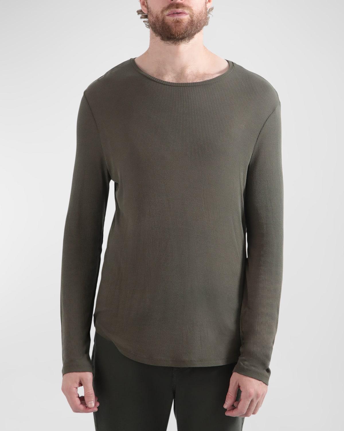 Mens Dann Ribbed T-Shirt Product Image