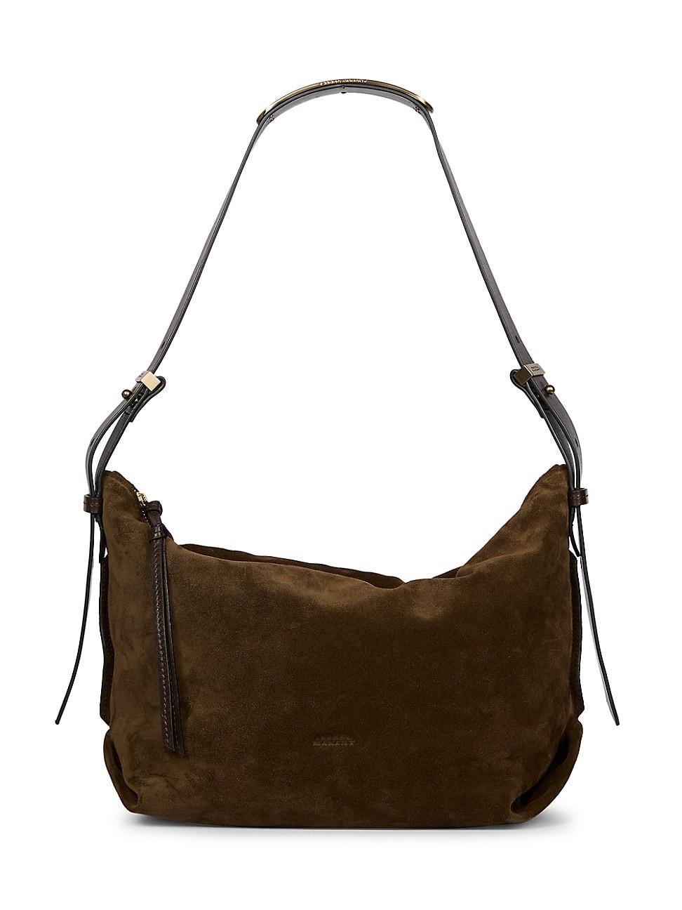 Womens Leyden Suede Shoulder Bag Product Image