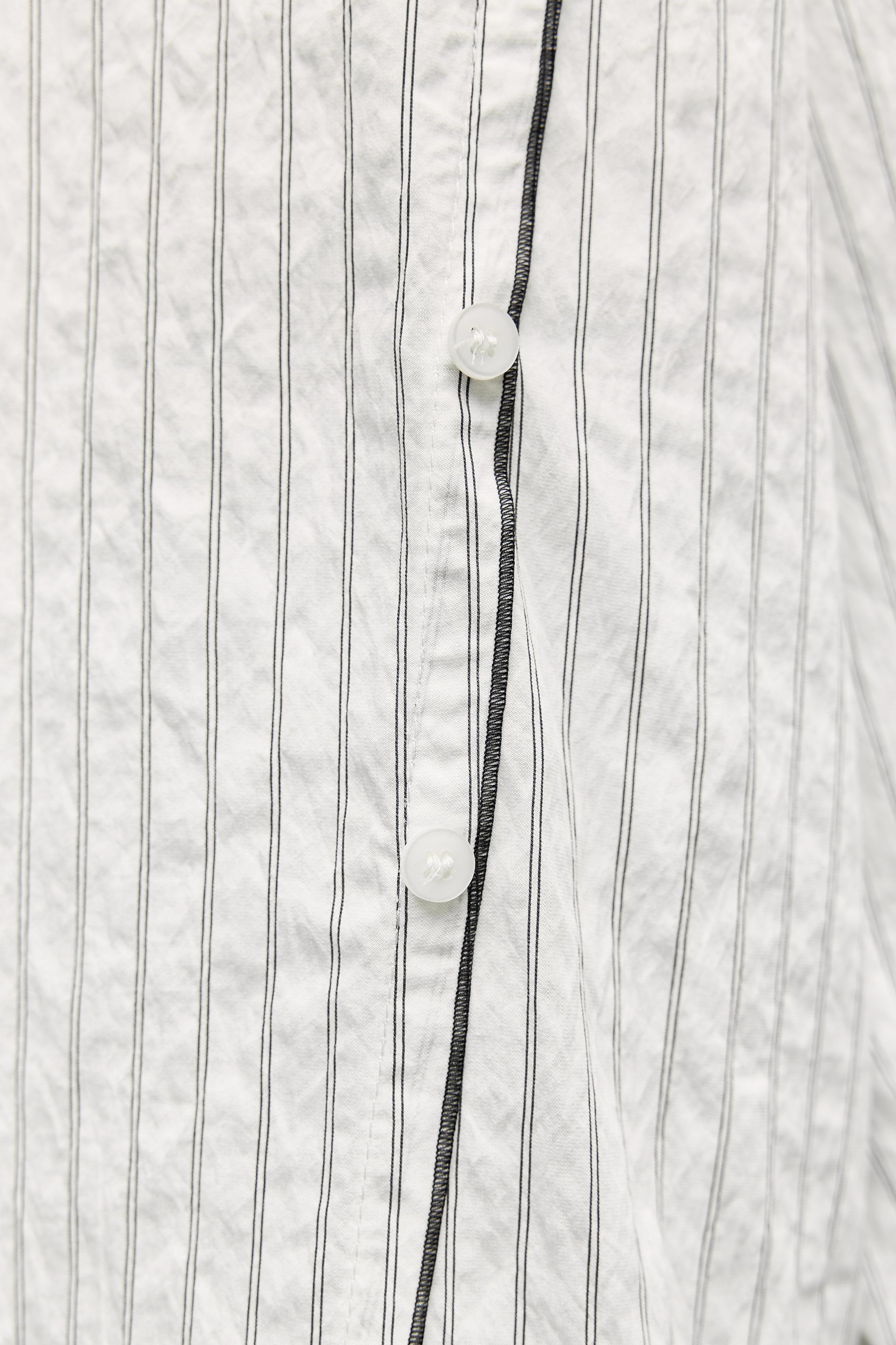 ZW COLLECTION MULTIPOSITIONAL STRIPED SHIRT Product Image