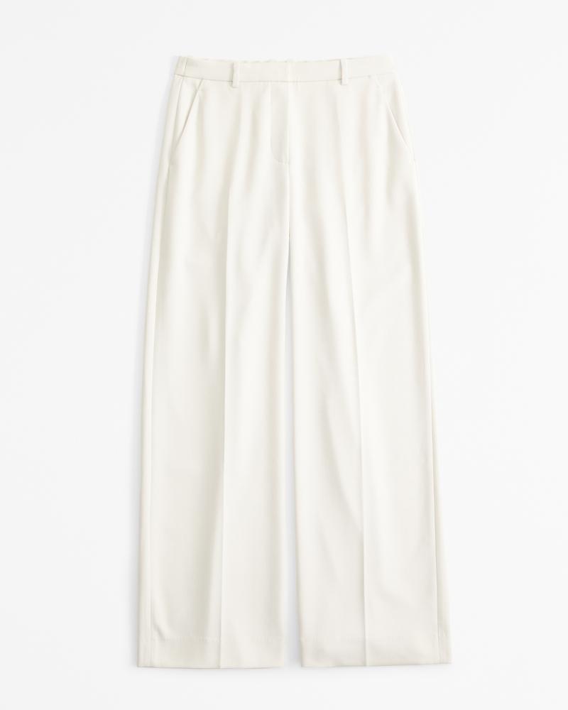 Low Rise Tailored Wide Leg Pant Product Image