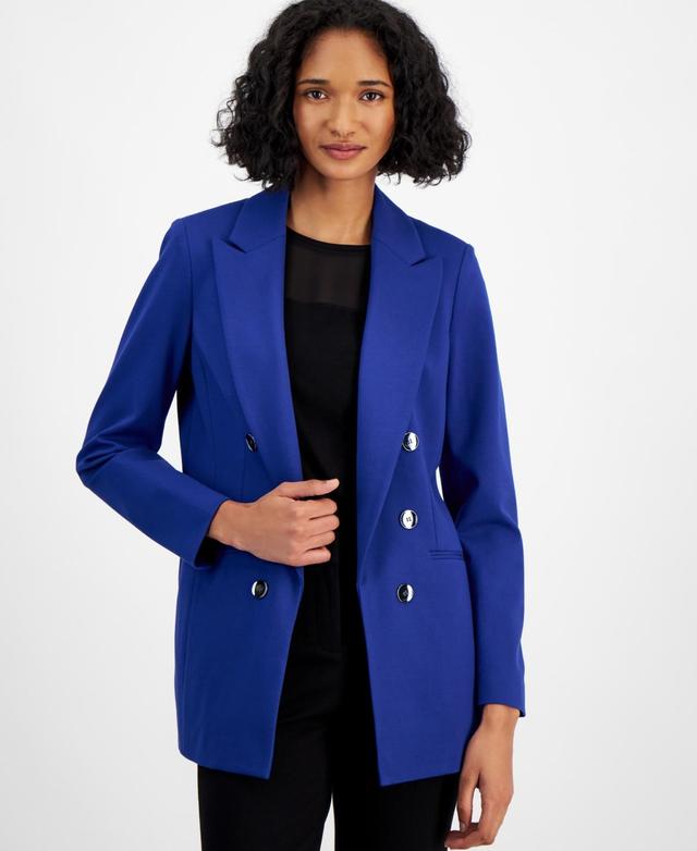 Bar Iii Womens Compression Open-Front Blazer, Created for Macys Product Image