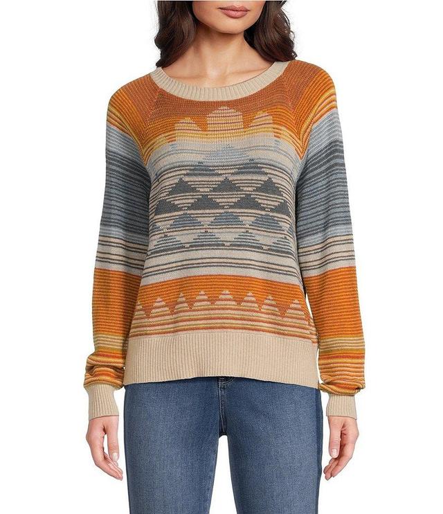 Pendleton Graphic Crew Neck Long Sleeve Pullover Product Image