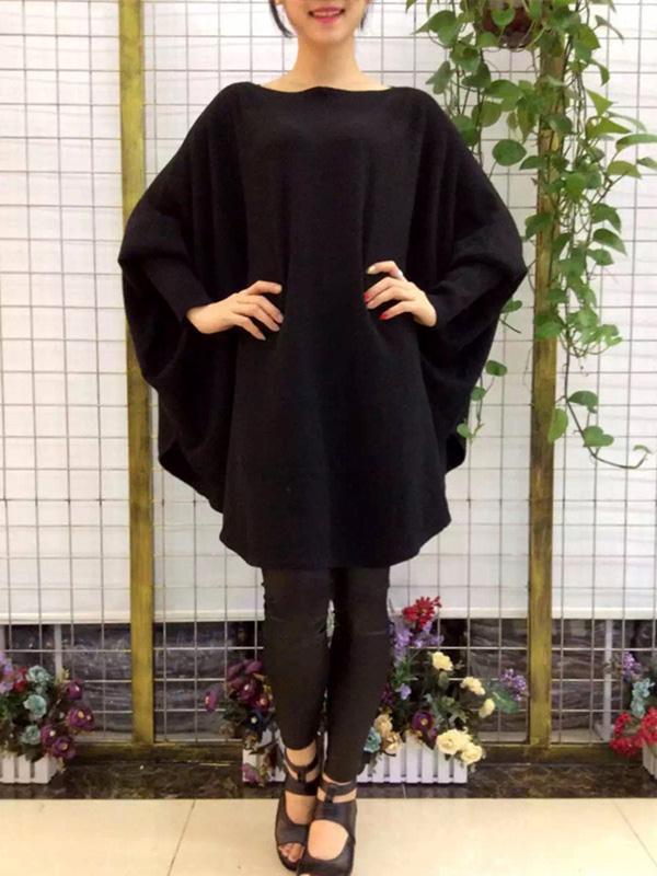 Loose Big Batwing Sweater Product Image