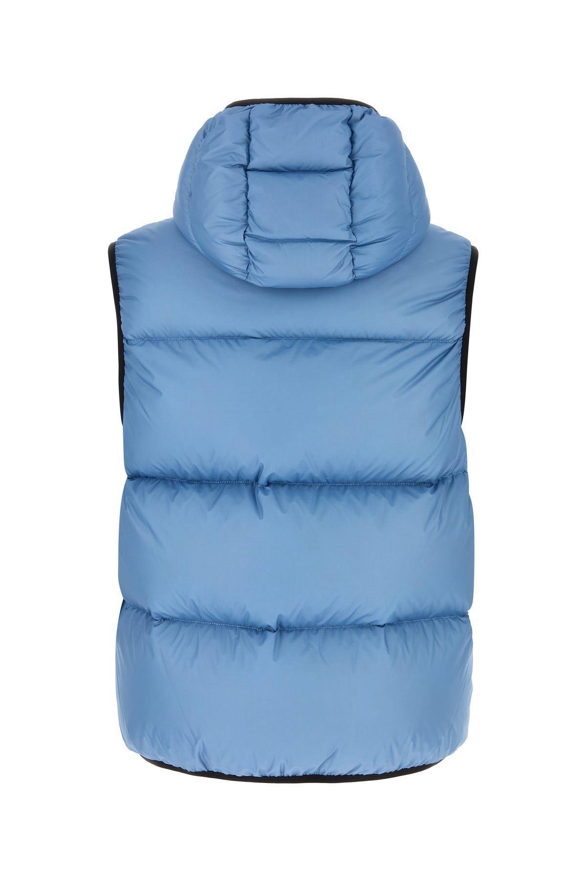 MONCLER Lausen Vest-2 Nd  Male In Blue Product Image