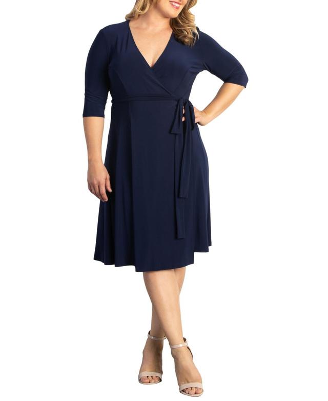 Kiyonna Essential Wrap Dress Product Image