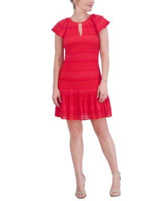 Jessica Howard Womens Lace A-Line Dress Product Image