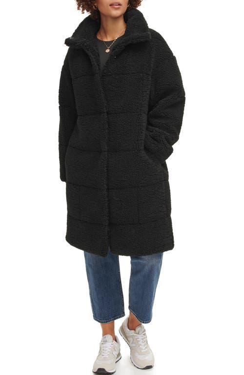 levis Quilted Fleece Long Teddy Coat Product Image