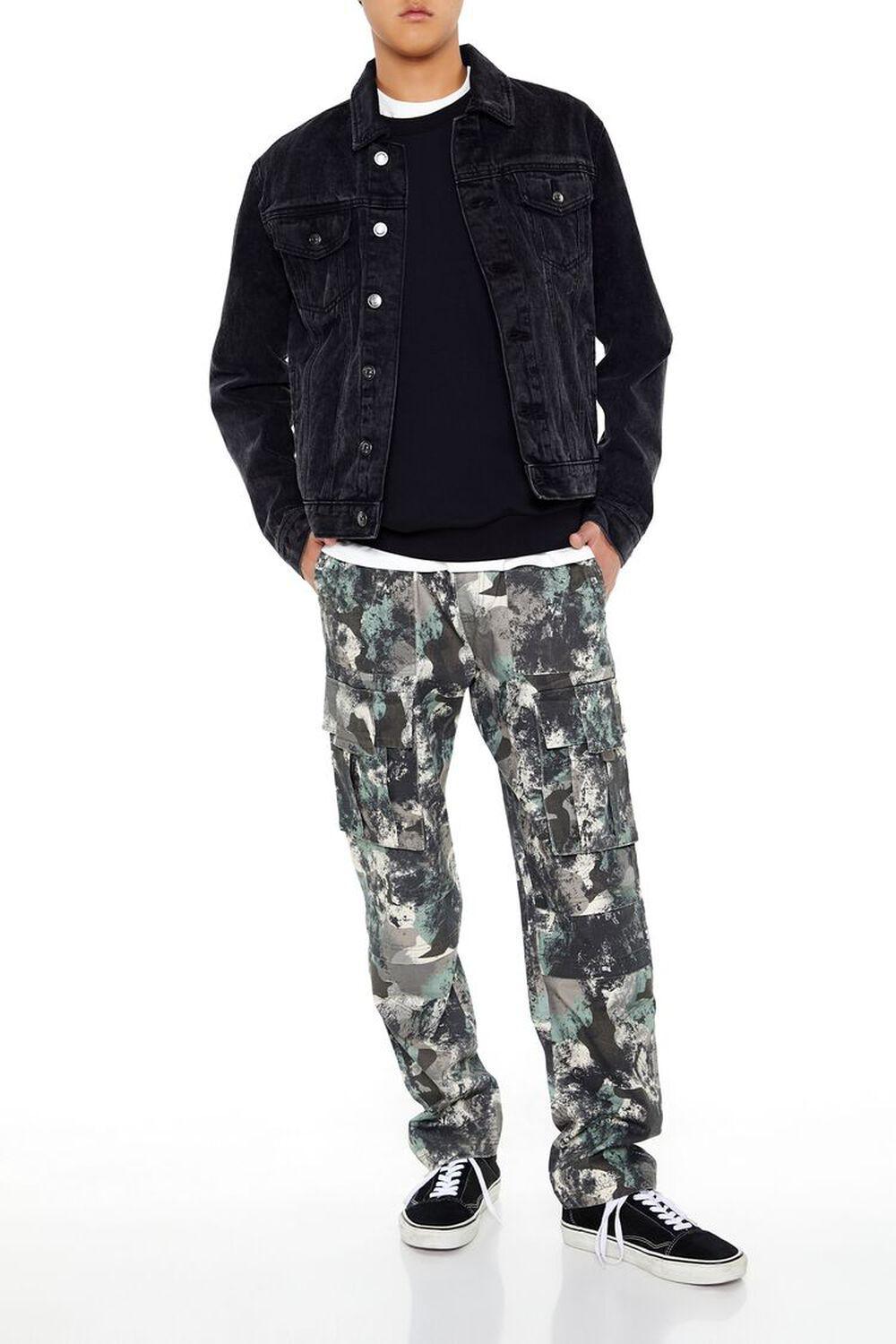 Slim-Fit Camo Cargo Pants | Forever 21 product image