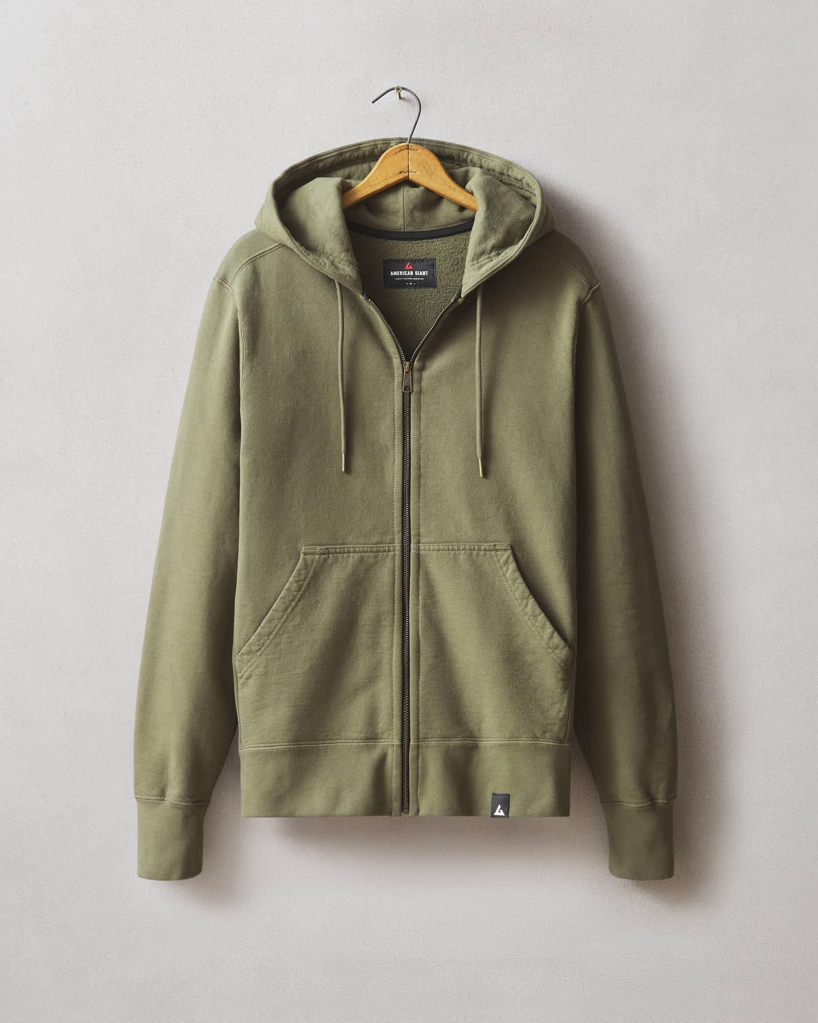 Classic Full Zip - Artichoke Product Image