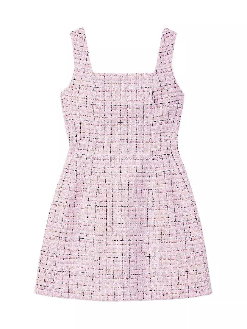 Sleeveless Tweed Dress Product Image