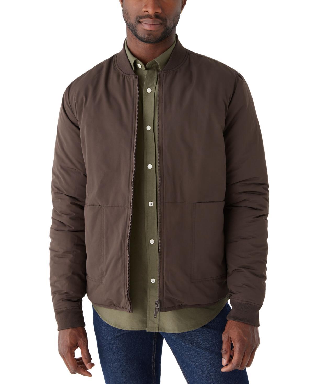 Frank And Oak Mens The Skyline Reversible Full-Zip Bomber Jacket Product Image