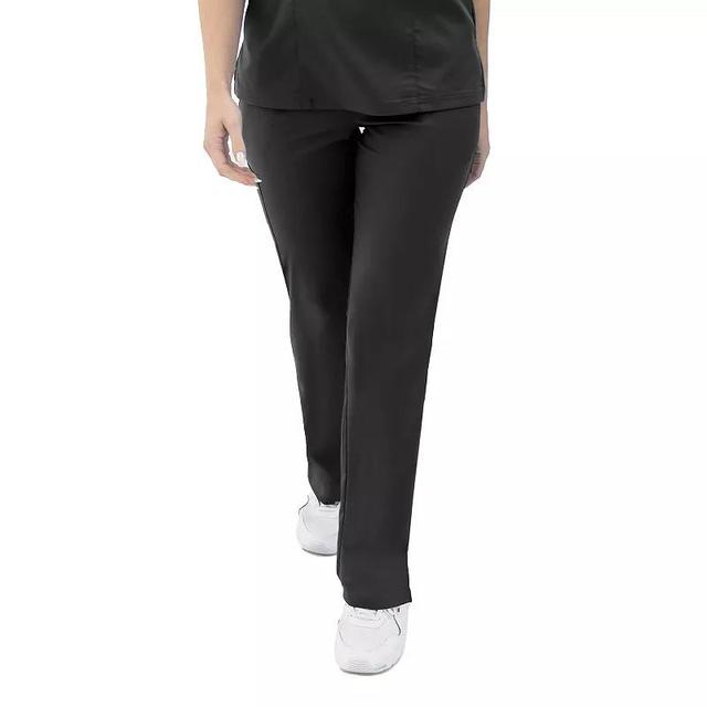 Womens Jockey Meta Scrubs Flat Front Cargo Pants New Blue Product Image