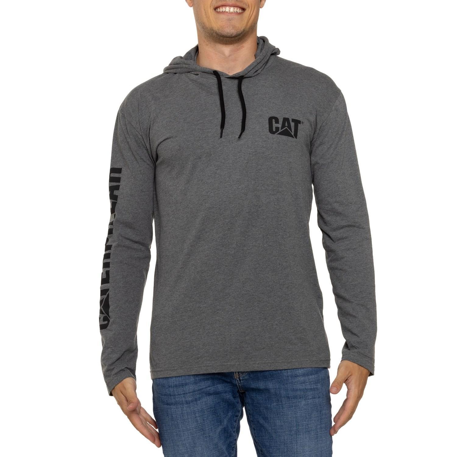 Caterpillar Banner Hooded T-Shirt - UPF 50+, Long Sleeve Product Image