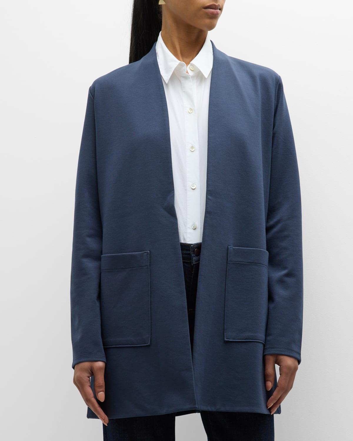 Open-Front Washable Flex Ponte Jacket Product Image