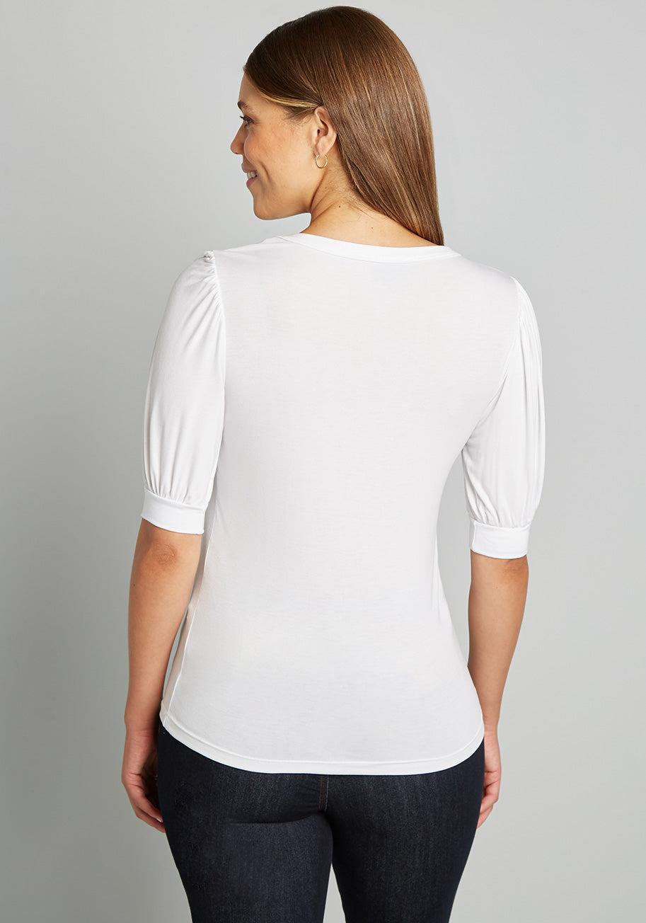 Beyond Basic Short Sleeve Top Product Image