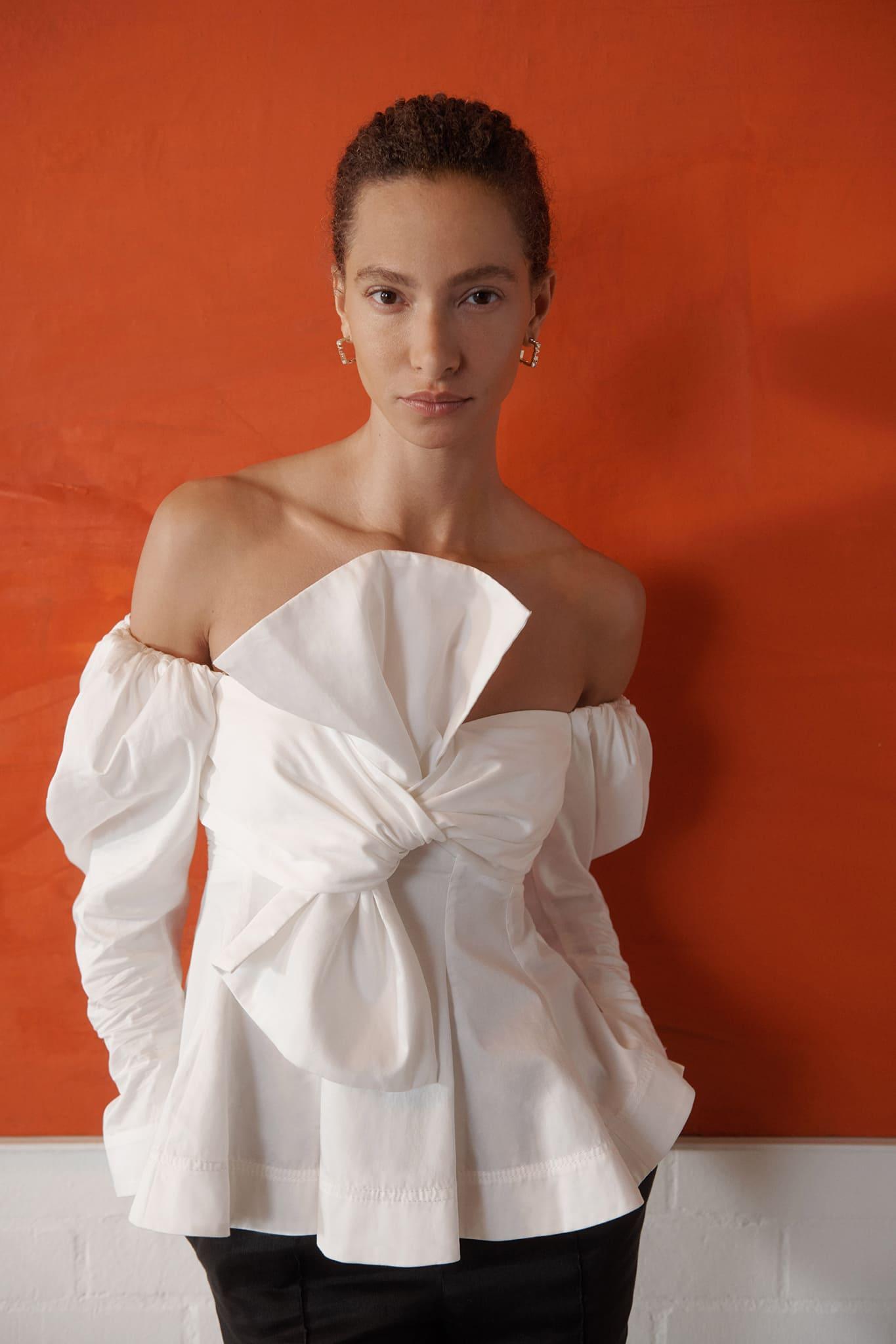 Valentina Strapless Bow Top Product Image