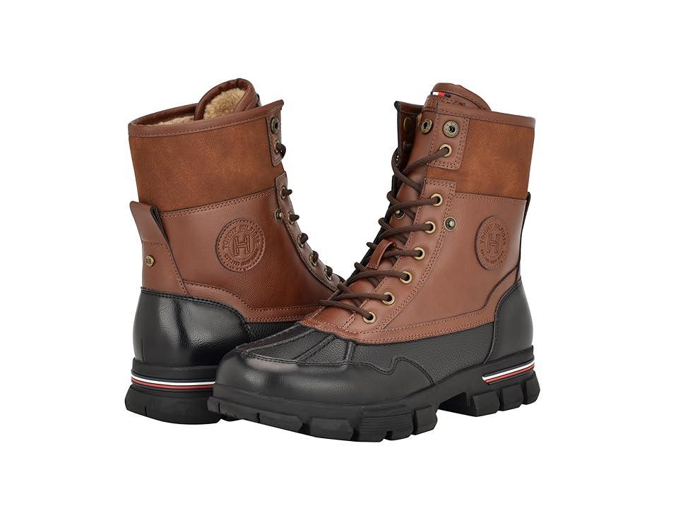 Tommy Hilfiger Ibadan Medium Brown) Men's Boots Product Image