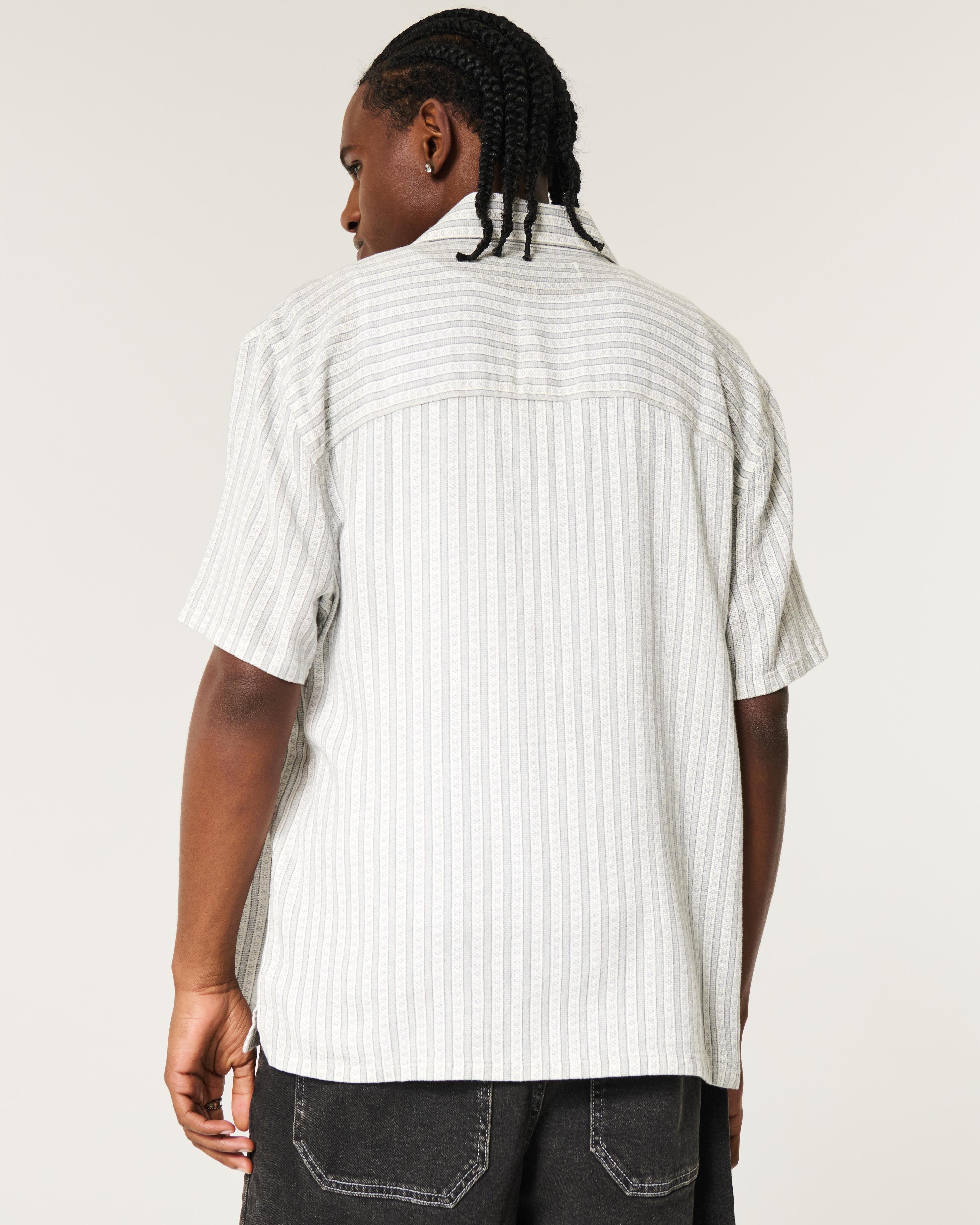 Boxy Short-Sleeve Shirt Product Image