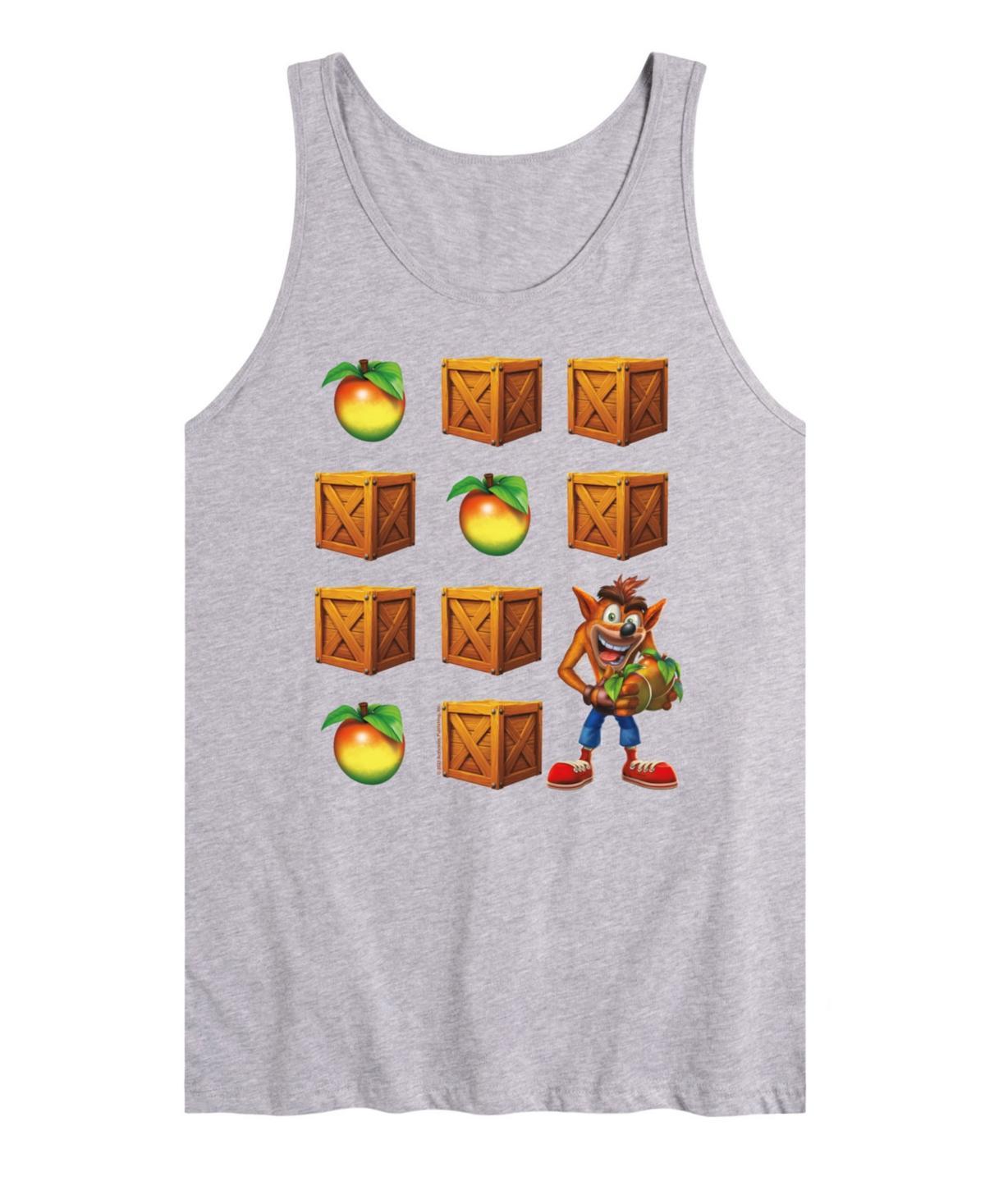 Mens Crash Bandicoot Crate and Apple Tank Product Image