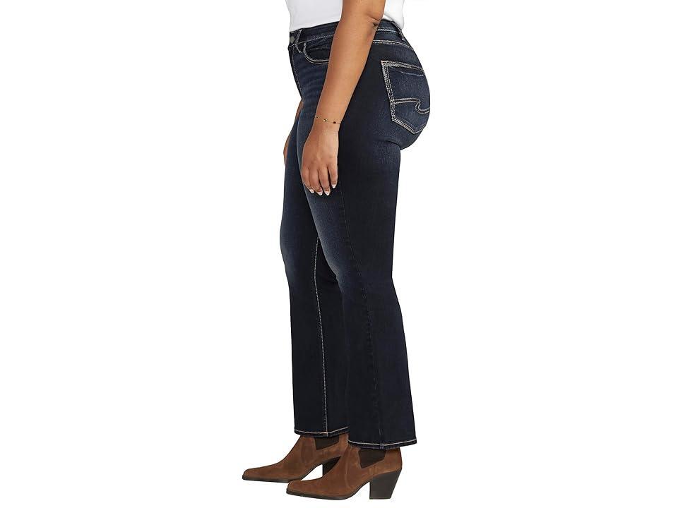 Silver Jeans Co. Plus Size Avery High-Rise Slim Bootcut Jeans W94627EDB484 (Indigo) Women's Jeans Product Image