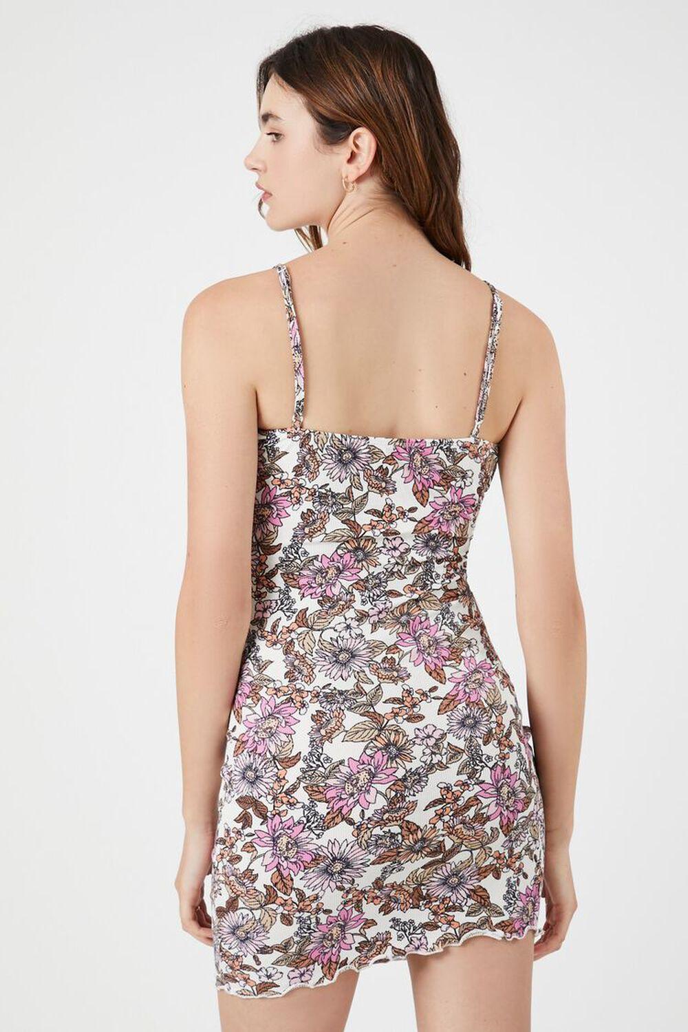 Ditsy Floral Print Mini Dress | Forever 21 Product Image