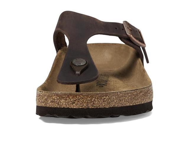 Birkenstock Gizeh Oiled Leather (Habana Oiled Leather) Women's Sandals Product Image