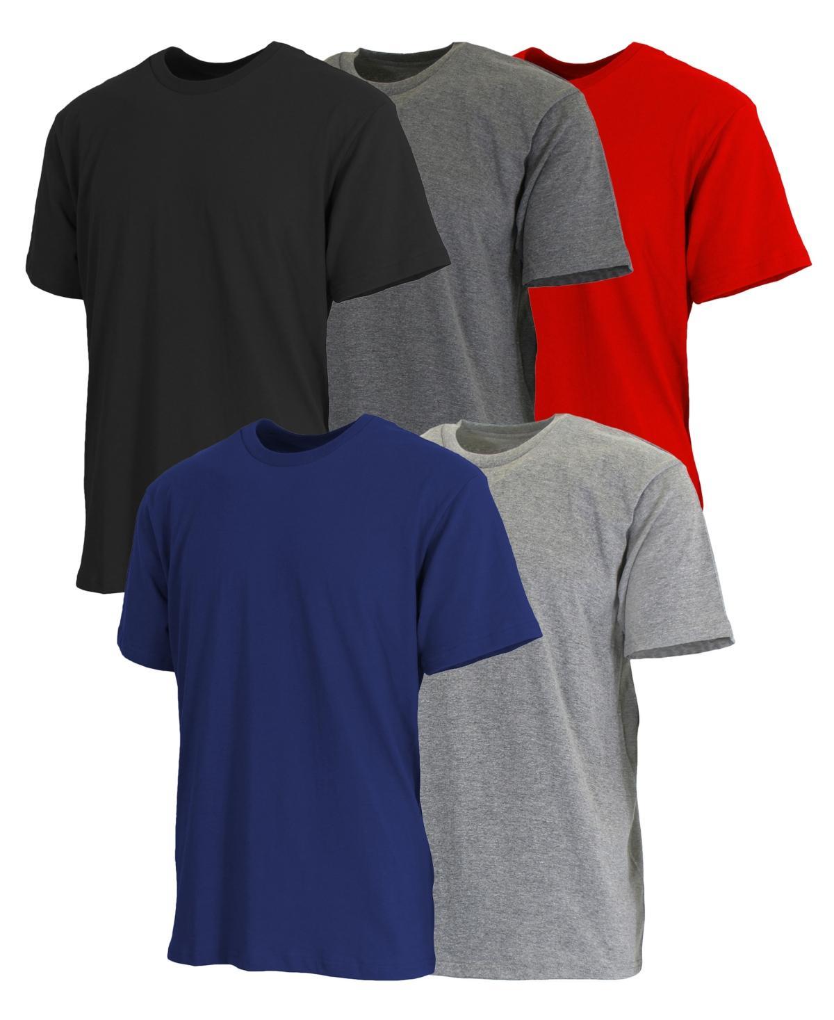 Blue Ice Mens Short Sleeve Crew Neck Tee-5 Pack Product Image