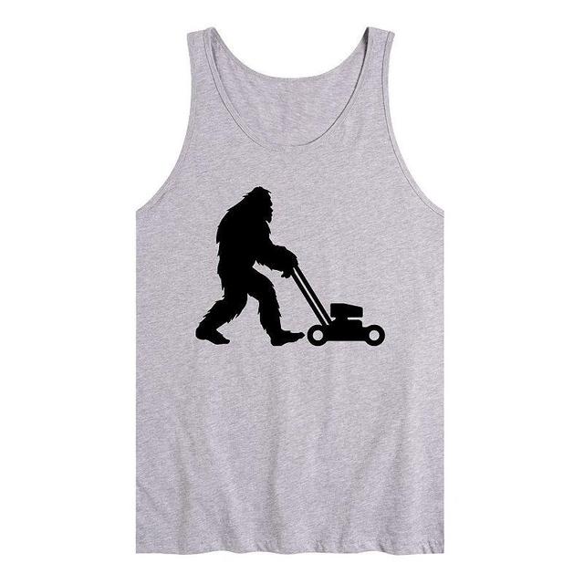 Mens Mowing Sasquatch Tank Top Product Image