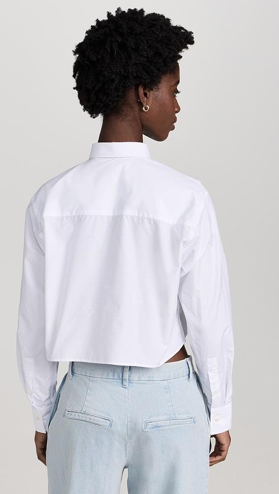 SPRWMN Cropped Button Up | Shopbop Product Image