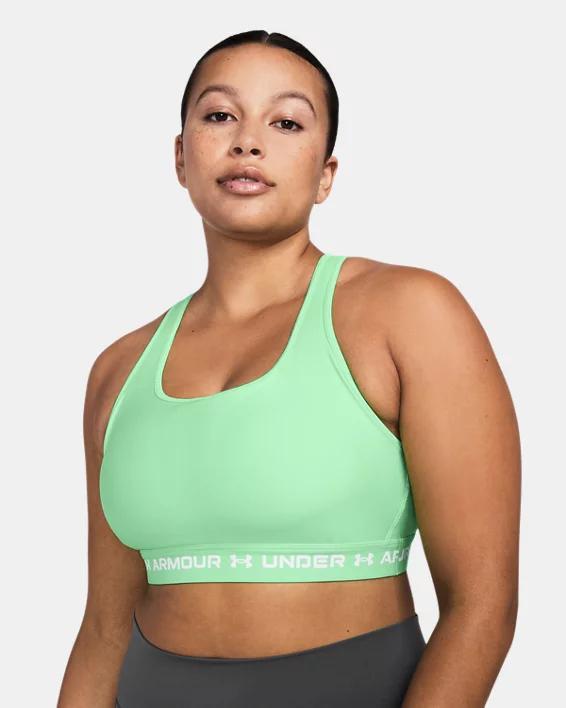 Women's Armour® Mid Crossback Sports Bra Product Image