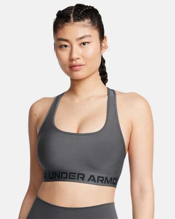 Women's Armour® Mid Crossback Sports Bra Product Image