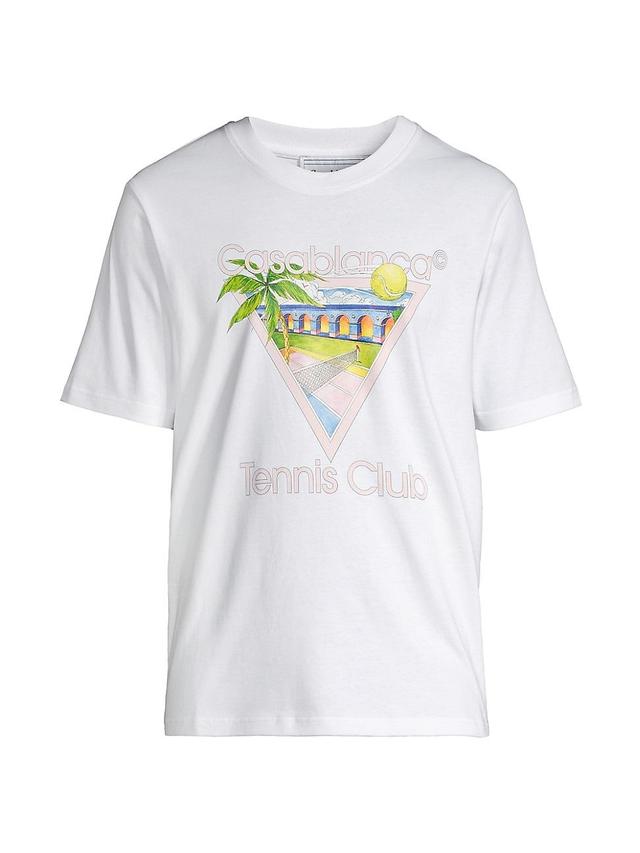 Mens Tennis Club Cotton T-Shirt Product Image