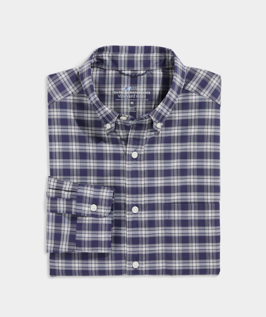 On-The-Go brrrº Tartan Shirt Product Image