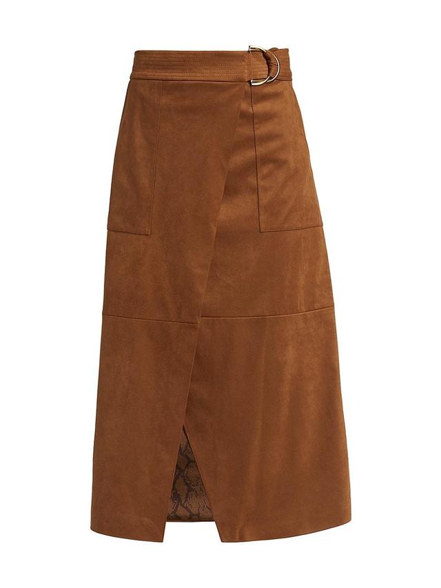 Womens Delphia Wrap Skirt Product Image