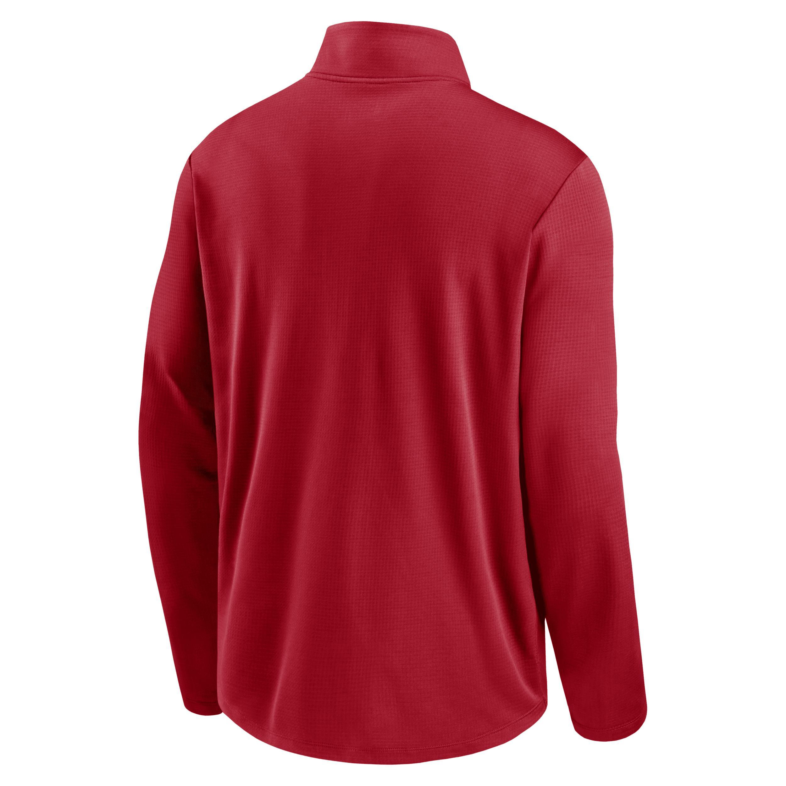 Mens Nike Philadelphia Phillies Franchise Logo Pacer Performance Half-Zip Top Product Image