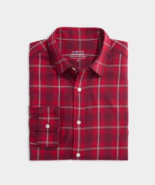 On-The-Go Brushed Twill Plaid Shirt Product Image