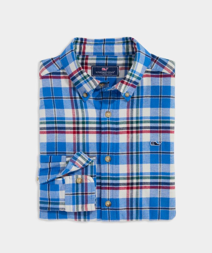 Vineyard Flannel Plaid Shirt Product Image