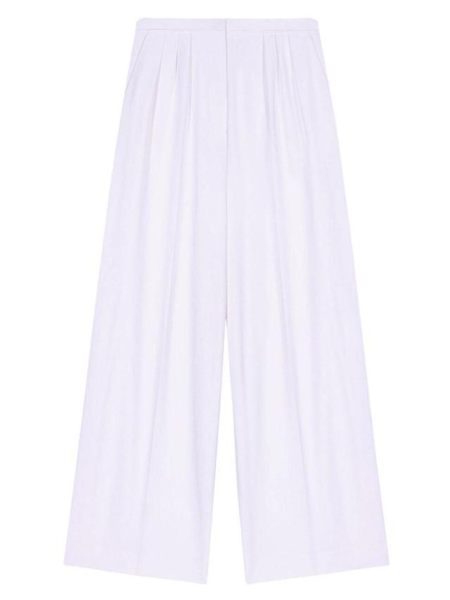 Womens Wide-Leg Trousers Product Image