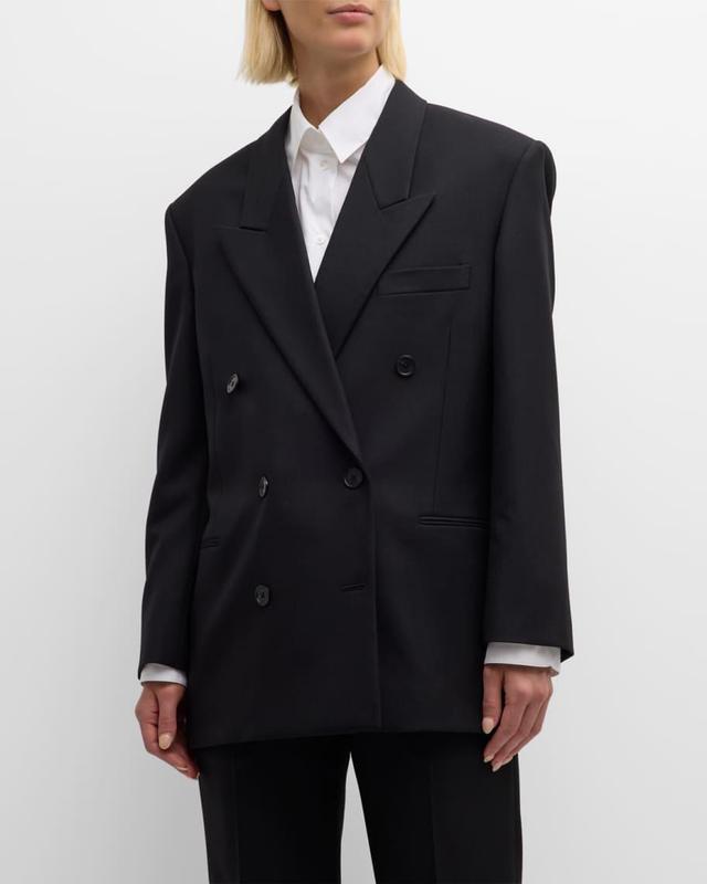 Timoty Oversize Wool Blazer Jacket Product Image