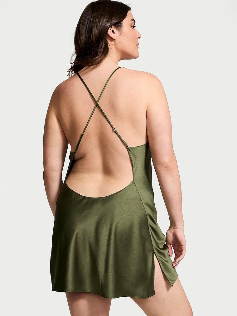 Satin Open-Back Slip Product Image