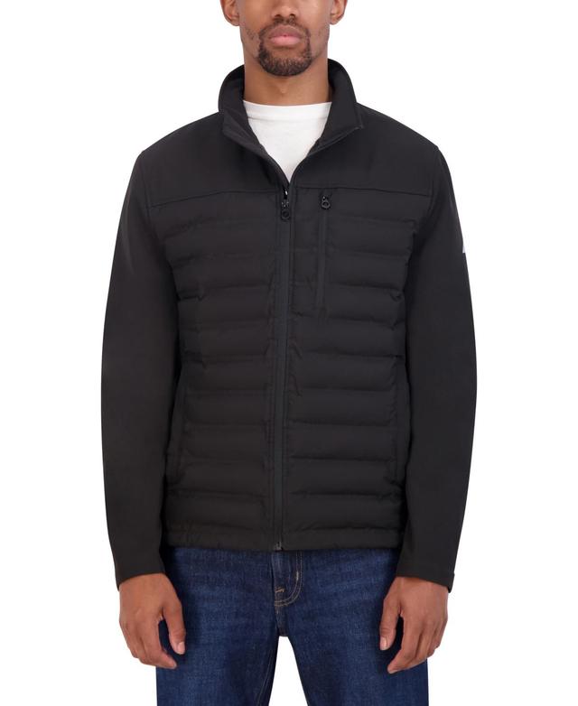 Nautica Mens Tech Shell Hybrid Jacket Product Image