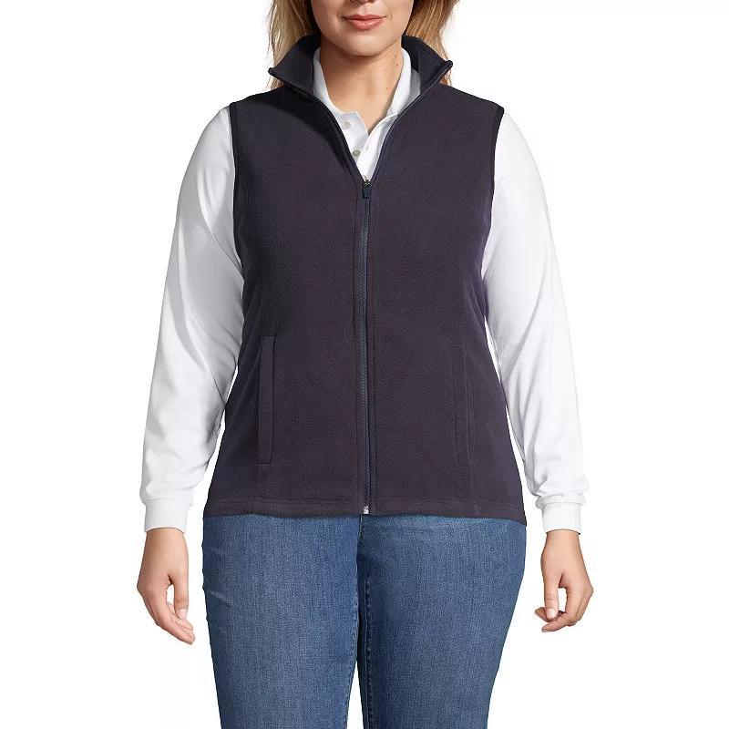 Plus Sized Lands End Thermacheck 100 Vest, Womens Product Image