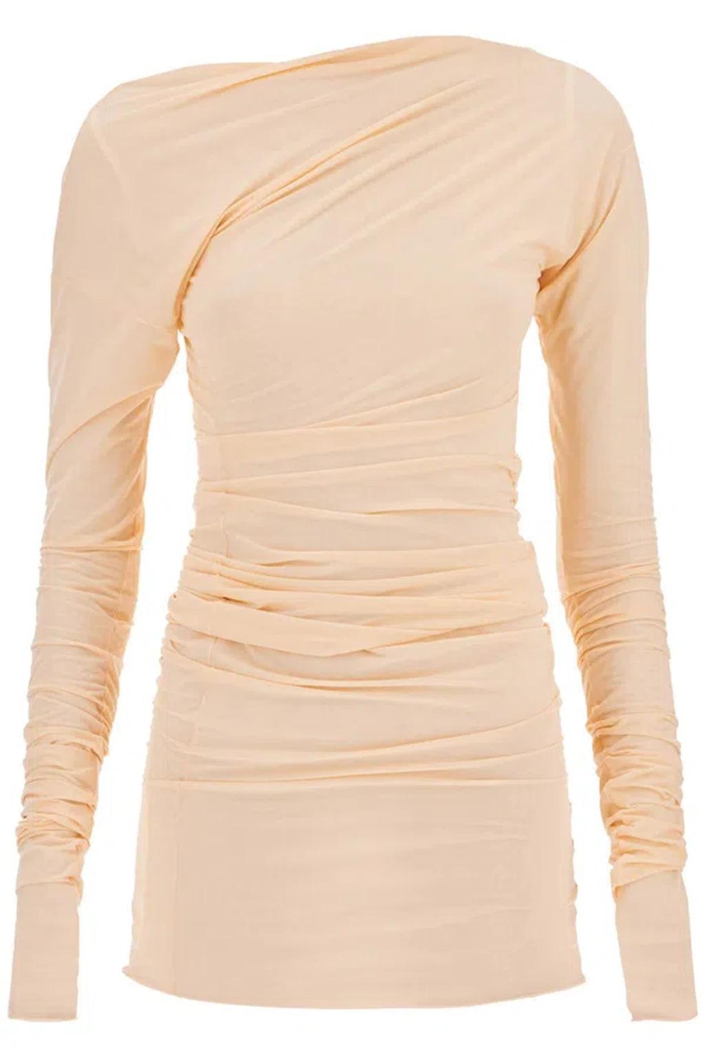 Hoan Ruched Jersey Top In Multicolor Product Image