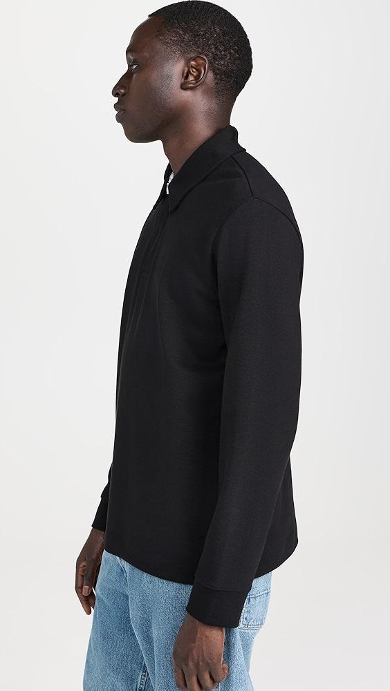 Vince Brushed Polo | Shopbop Product Image