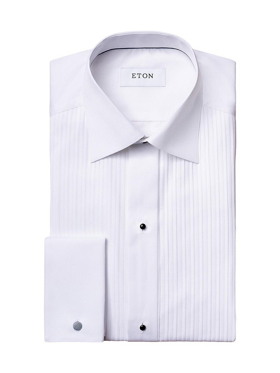 Eton Slim Fit Pleated Bib Tuxedo Shirt Product Image