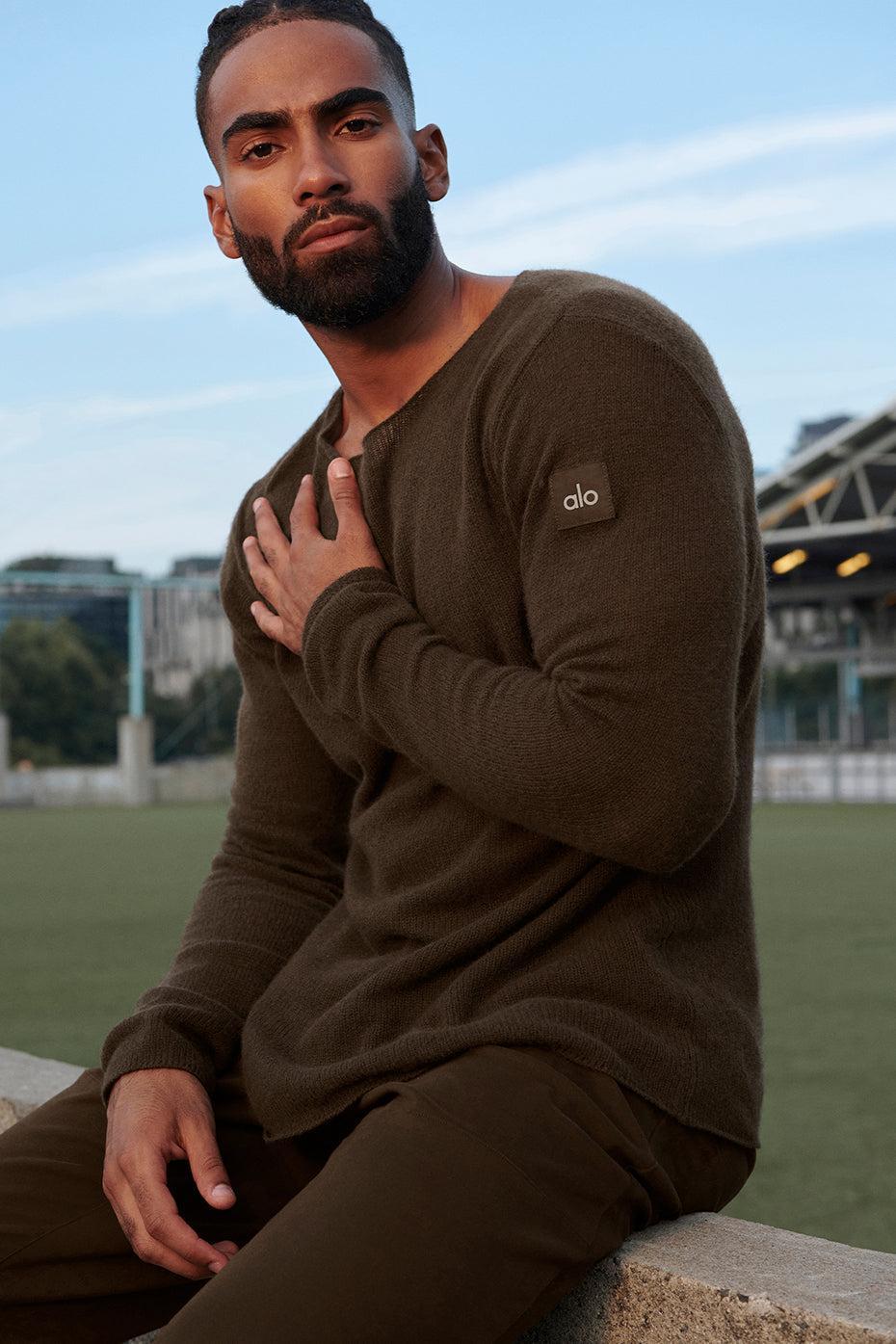 Cashmere Reform Long Sleeve - Espresso Male Product Image