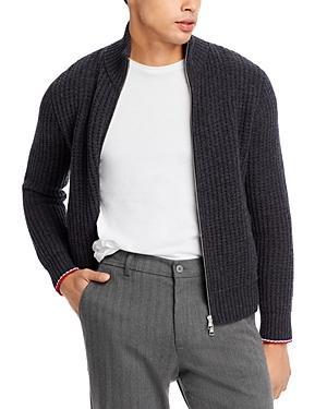 Mens Moncler Man Wool-Cashmere Knitted Cardigan Product Image