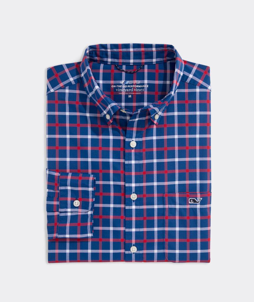 On-The-Go Nylon Check Shirt Product Image