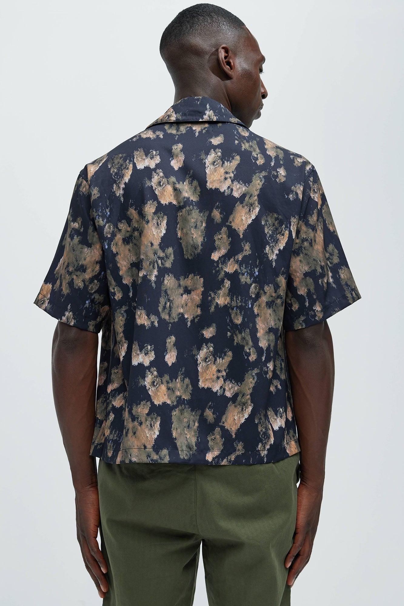 Gilbert Camo Shirt - Black/combo Product Image